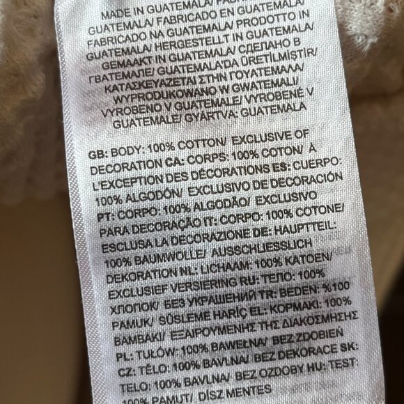 The North Face Women's XL White Waffle Knit Top Sweatshirt Mock Neck Long Sleeve - Picture 7 of 10